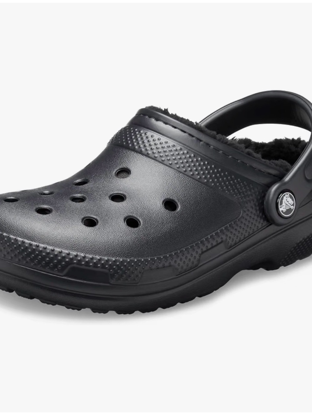 Unisex CROCS Classic Lined Clog - Black